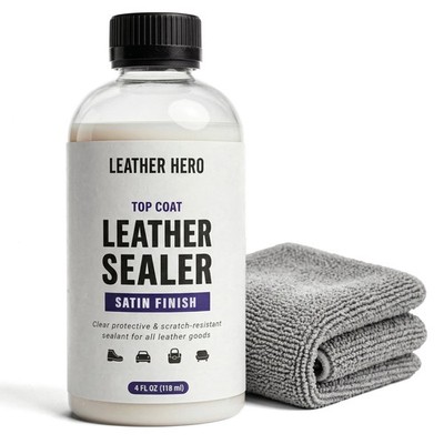 Leather Hero Top Coat   Sealant & Protective Finish for Satin