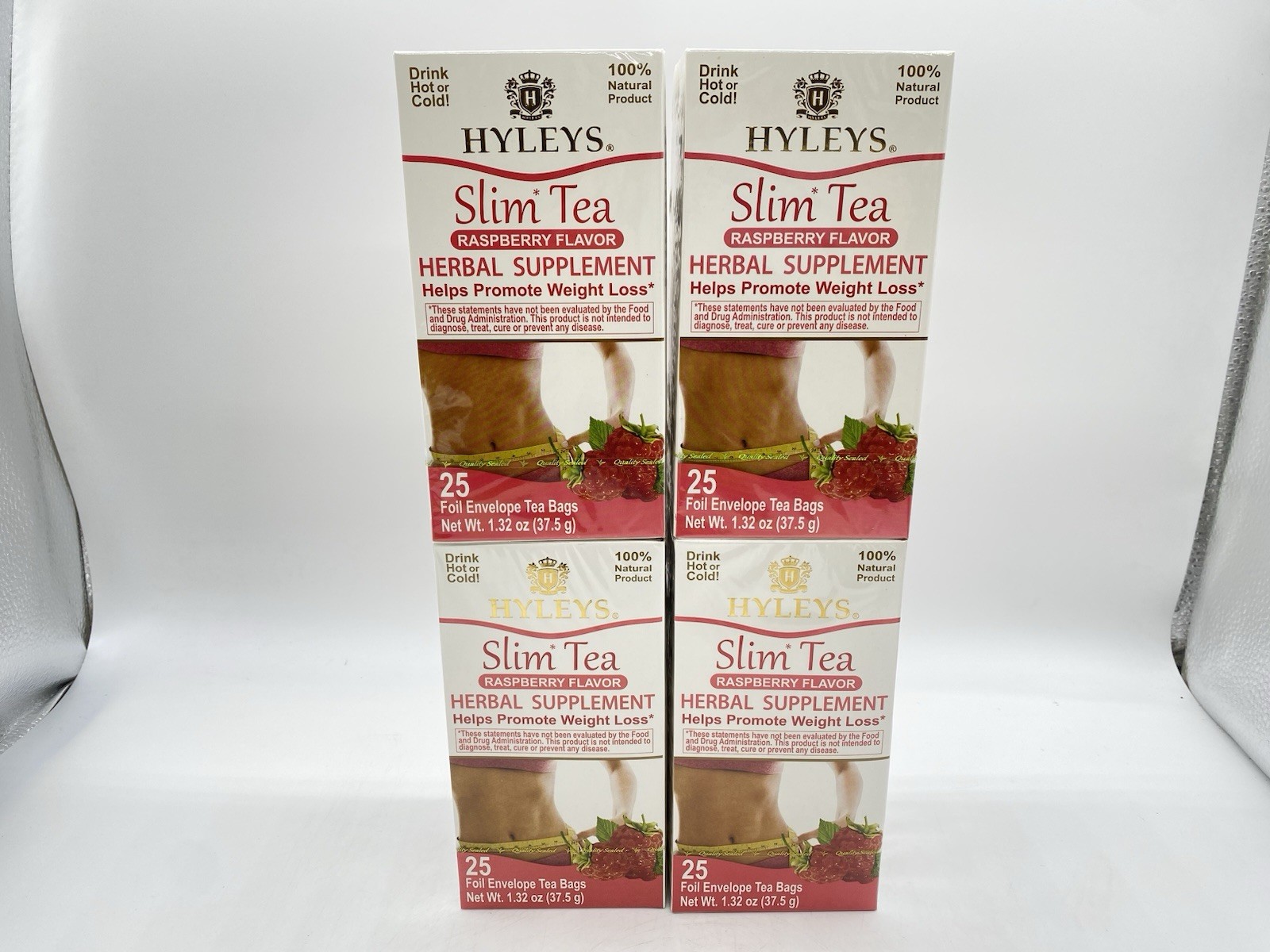 Raspberry Flavor 100 Ct - Weight Loss Herbal Supplement