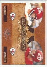 2007 Classics Len Dawson & Jan Stenerud Classic Combos Silver 124/250