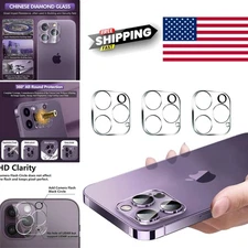 Water Resistant Not Applicable Camera Lens Protector for iPhone 14 15 Series