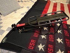 Soporte de carga para bicicleta West Biking con montaje en asiento trasero