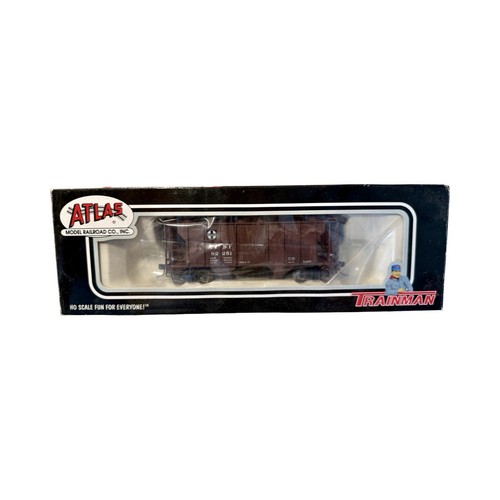 Atlas Trainman escala HO PS-2 Santa Fe tren tolva cubierta vagón de carga 82251 nuevo en caja | Condition: New