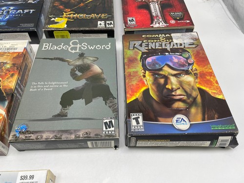 PC Game Lot - CASES ONLY (Blade & Sword, Once Upon a Knight, Enclave, Pharaoh..) - Picture 9 of 20