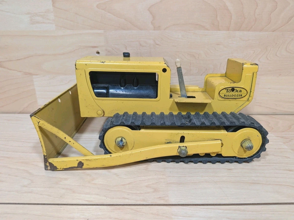 Tonka Yellow Dozer Vintage Manufacture Diecast Construction