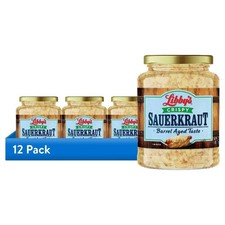 12 pack Crispy Sauerkraut, 32 oz Jar