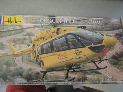 Amodel 1/72 - 80377 Eurocopter ADAC ASB Luftrettung Ambulance Bausatz OVP KKM