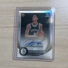 2025-26 Bowman Chrome Egor Dëmin RC Rookie Autograph Refractor /499 - Nets