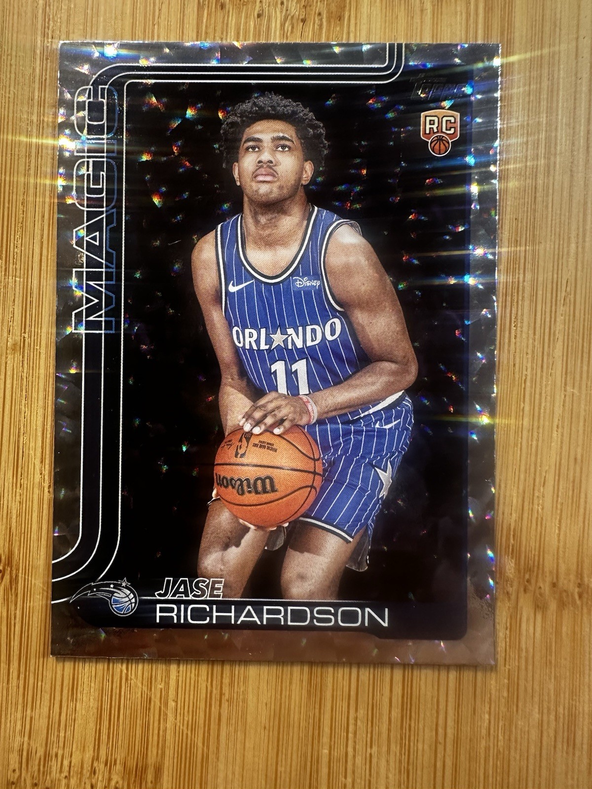 JASE RICHARDSON 2025-26 Topps Diamante Foil #225 RC