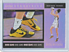Caitlin Clark 2025 Panini Chronicled Holo-Foil Shoe Game (#75)