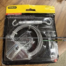 Stanley Anti Sag Gate Complete Kit Rust Resistant Steel Zinc Plated New Sealed