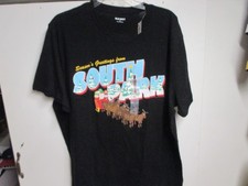 SOUTH PARK TELEVISION SERIES  MENS LOGO T SHIRT (XL) NWT BLACK CLASSIC LOGO!