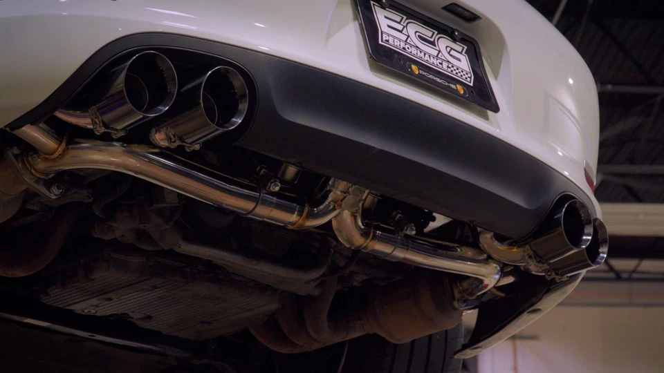 Escape con válvula ECG Performance para Porsche 991.1 (Carrera, S, 4S, GTS, 4 GTS) Foto 4 de 4