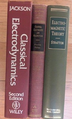 Lot 3 Electromagnetic Electricity Magnetism Electrodynamics Physics textbooks