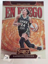 Napheesa Collier 2025 Panini Select WNBA "En Fuego" Insert #9 Minnesota Lynx
