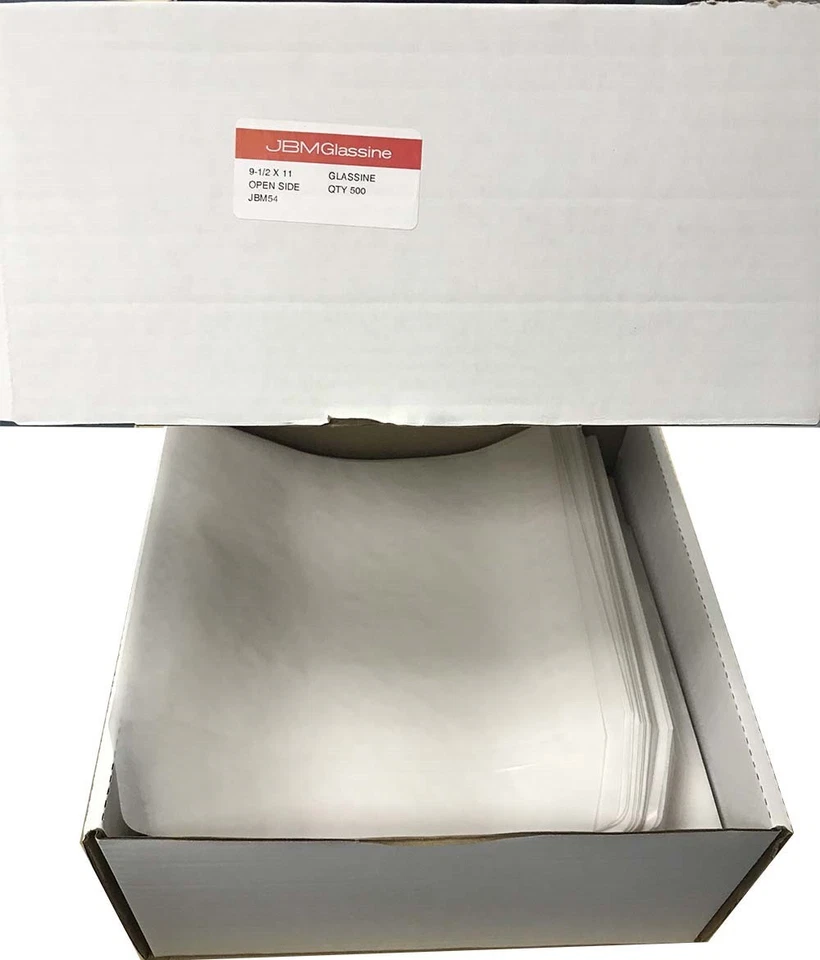 100 Sobres Grandes para Estampillas Glassine Tamaño #12 9 1/2 x 11" Bolsa de Archivo de Alta Calidad Foto 3 de 3