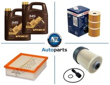 For Vauxhall - Vivaro 1.6 CDTI Oil Air Fuel Filter & Engine Oil 10L Service Kit