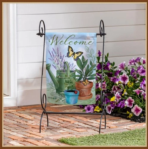 Evergreen Reflections Garden Flag - Thumbnail 2
