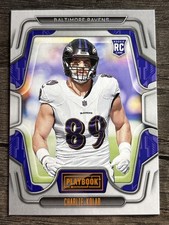 2022 Panini Playbook - Orange #161 Charlie Kolar RC UER