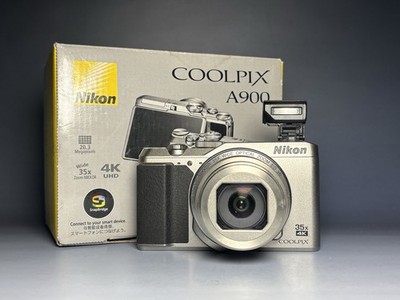 Nikon Coolpix A900 Digitalkamera 20,3 MP 4K Video 35x Opt. Zoom - Silber