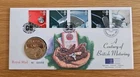 1996 G.B Royal Mail / Mint Coin Cover - A Century Of British Motoring