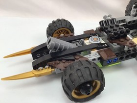 LEGO Ninjago 9444 Cole's Tread Assault  njo039 Cole ZX 2012 Retired *INCOMPLETE*