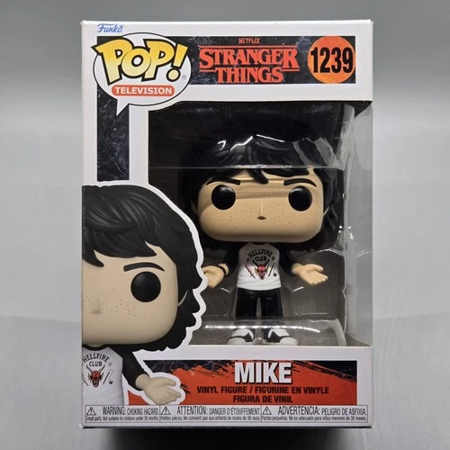Mike Wheeler #1239 ~ Funko Pop Television Netflix Stranger Things in Protector