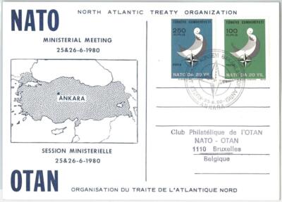 59836 - TURKEY - POSTAL HISTORY: SPECIAL CARD 1980 - ROTARY Birds