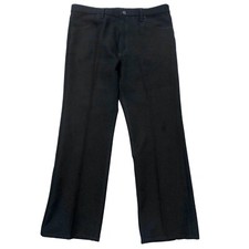 NOS New Vtg 70 80s Wrangler Men NAVY Blue Cowboy Western BELL BOTTOM Pants 38/30