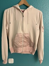 Sweatjacke in rosa pastellrosa von Tchibo - in Gr. S