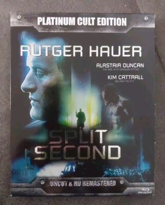 SPLIT SECOND - PLATINUM CULT EDITION - BLU RAY BLUE - GEBRAUCHT
