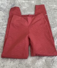 nike dri fit leggings 1CROPPED Red Women  s Pants Athletic Size Xs..