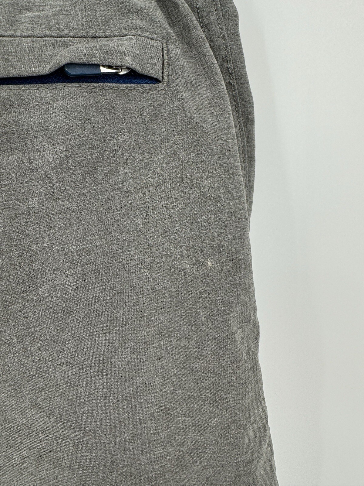 Chubbies Shorts Mens Medium Gray Stretch 7” Performance READ*