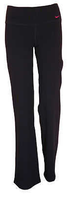 NIKE W REGULAR DF COTTON PANT [ GR. XS ] DAMEN FITNESSHOSE SCHWARZ NEU & OVP