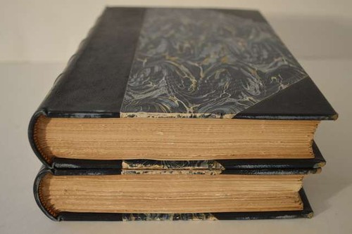 Knickerbocker's History of New York Washington Irving 2 Vol. Leather Van Twill.. - Picture 3 of 5