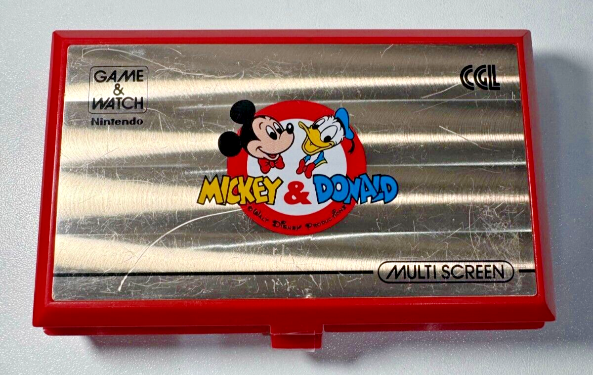 Nintendo Game & Watch Mickey & Donald - Tested - Working