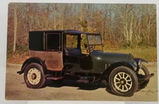 Antique Car 1921 Brewster Town Brougham Auto Vintage Postcard