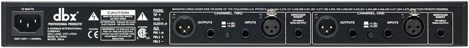 dbx 266XS Dual Channel Compressor / Gate PRO AUDIO JP New - Image 4 of 4