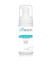 AHA Glycolic Acid Foam Cleanser Face Wash  7.5 oz- Oily Skin (Sulfate-Free)