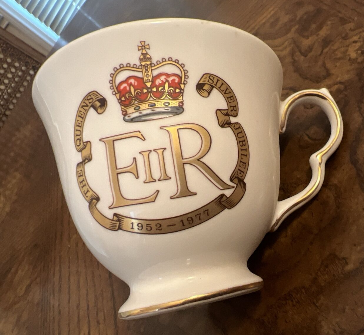 EIIR 1952-1977 Cup the Queens Silver Jubilee | eBay