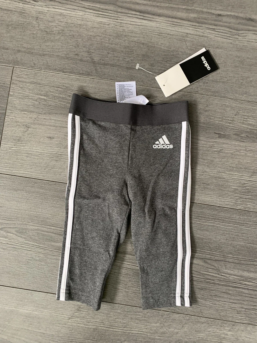 adidas grey baby girls leggings size 6 9 months eBay