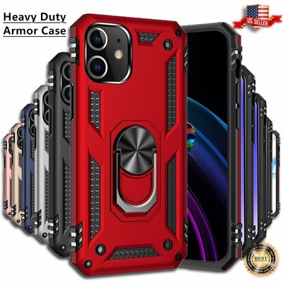 For iPhone 16 15 14 13 12 Plus 11 Pro Max Shockproof Heavy Duty Rugged Case