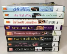 Lot of 8 Dafina Kensington Fiction Books General Women's Contemporary Urban