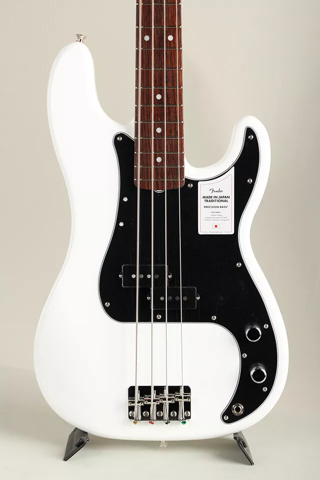 Fender Made in Japan Traditional 70s Precision Bass Arctic White Bass  Guitar New