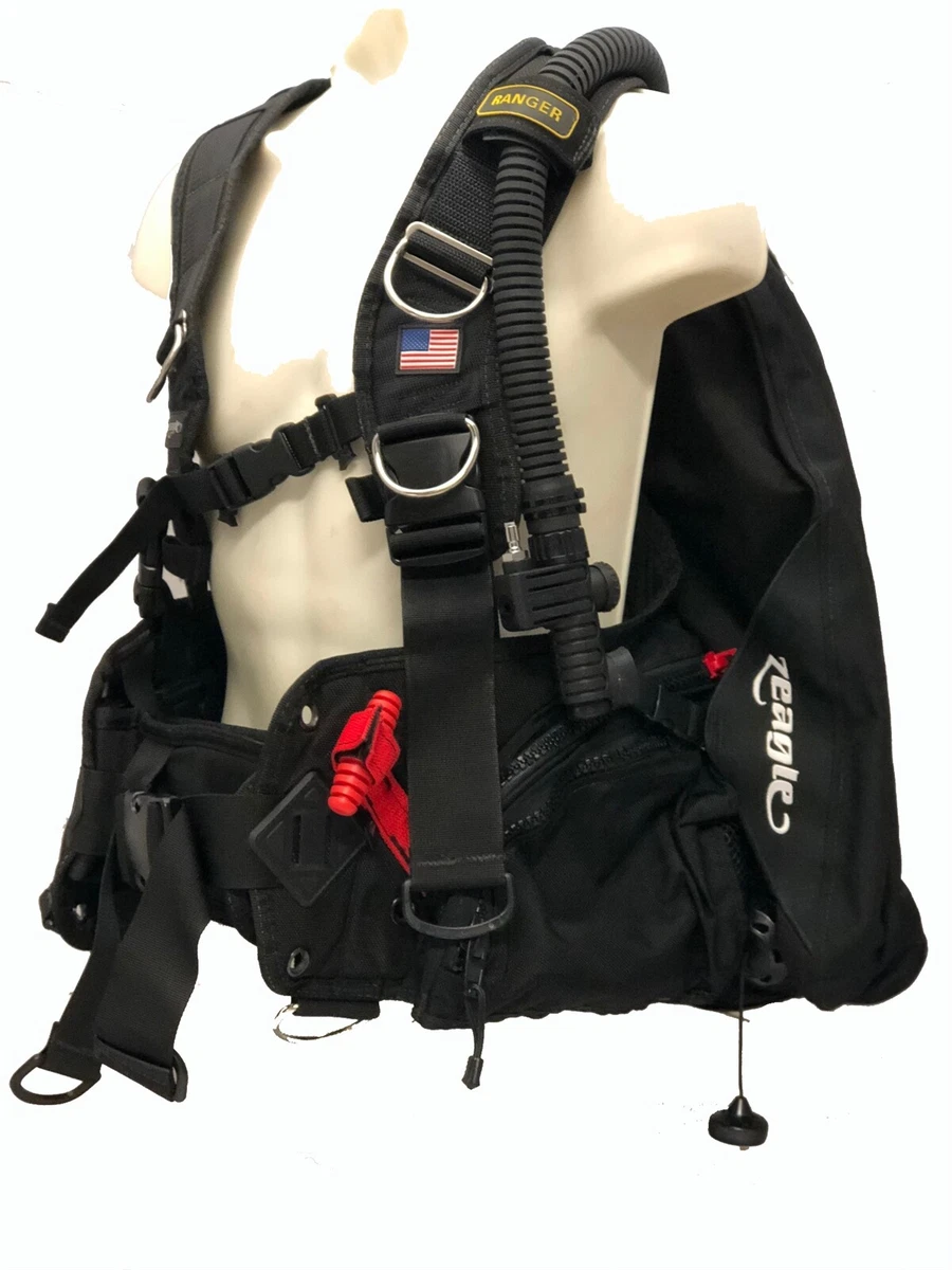 Zeagle Ranger Rugged Rear Bladder BCD BC with Rip Cord System