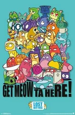 Lost Kitties - Meow Poster