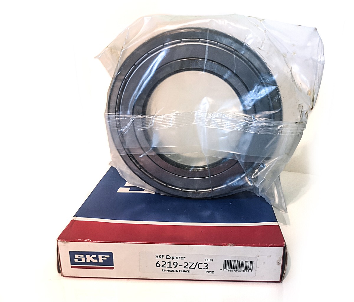 Cuscinetto A Sfera SKF Explorer 6219 2ZJEM - Made In USA, Nuovo