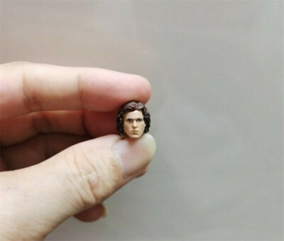 1:18 Jon Snow Kit Harington Head Sculpt Carved For 3.75'' Male Figure Body Toys