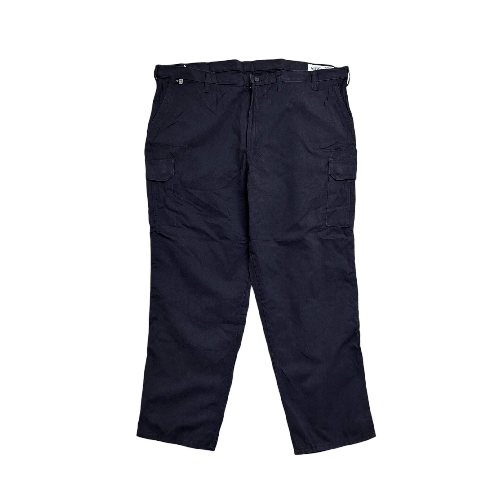 Carhartt Cargo Pants W46 L30 Mens Navy Blue Relaxed Tapered Fit Trousers