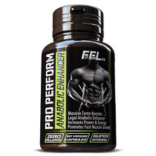 Generador de Tamaño Muscular Anabólico Natural Testo Activador Test Booster 60 Cápsulas