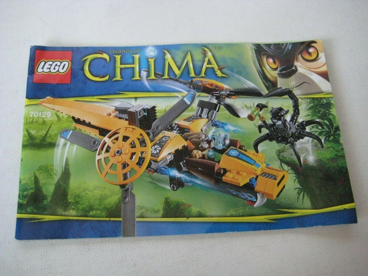 Lego Legends Of Chima # 70219 Lavertus Twin Blade ~ Instructions
